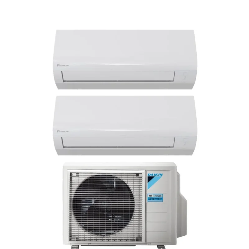 climatizzatore condizionatore daikin dual split inverter serie sensira 12_12 con 2mxf50a r 32 wi fi optional 12000_12000