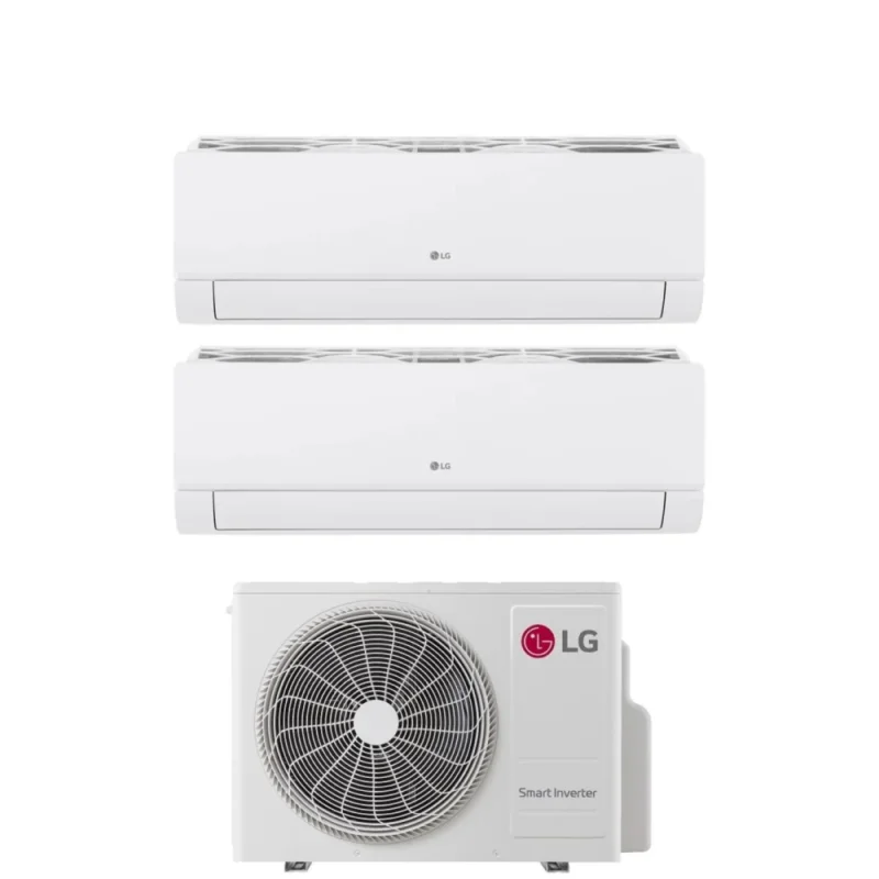 climatizzatore condizionatore lg dualsplit inverter serie libero smart 7_12 con mu2r15 ul0 r 32 7000_12000 wi fi 8471
