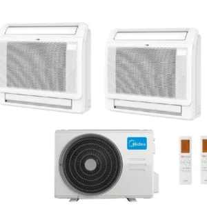 midea condizionatore midea console dual split 912 btu con m2oh 14hfn8 q r 32 wi fi optional