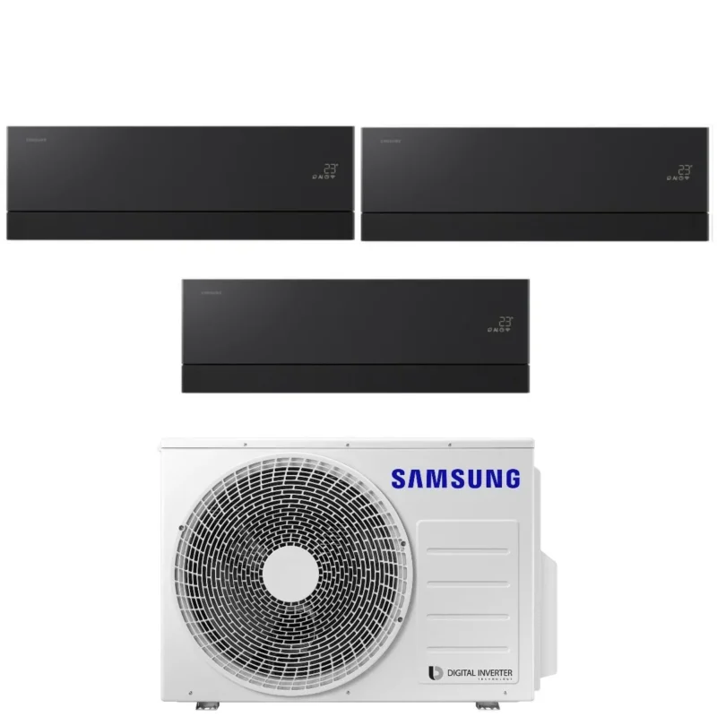 samsung condizionatore trial split samsung premiere black 999 con aj068txj3kg r 32 wi fi integrato