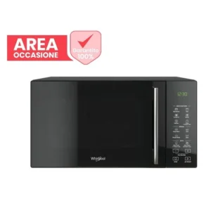 whirlpool area occasioni 2532 forno a microonde combinato whirlpool 6 senso mwp 295 b 29 litri 900 watt a30xl539xp497 nero