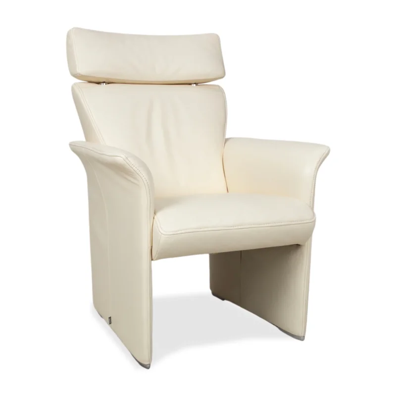 Jori JR 2758 Leder Sessel Creme Beige manuelle Funktion