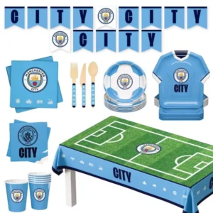 Manchester City Football Club Komplettset zum Geburtstag - 44-tlg.