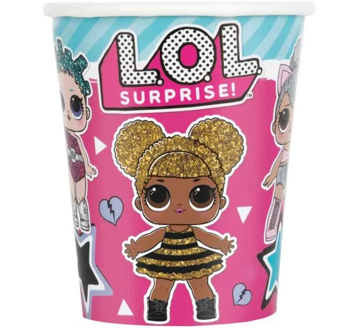 LOL Surprise Bekers 8st 266ml van Unique koop je bij Partywinkel