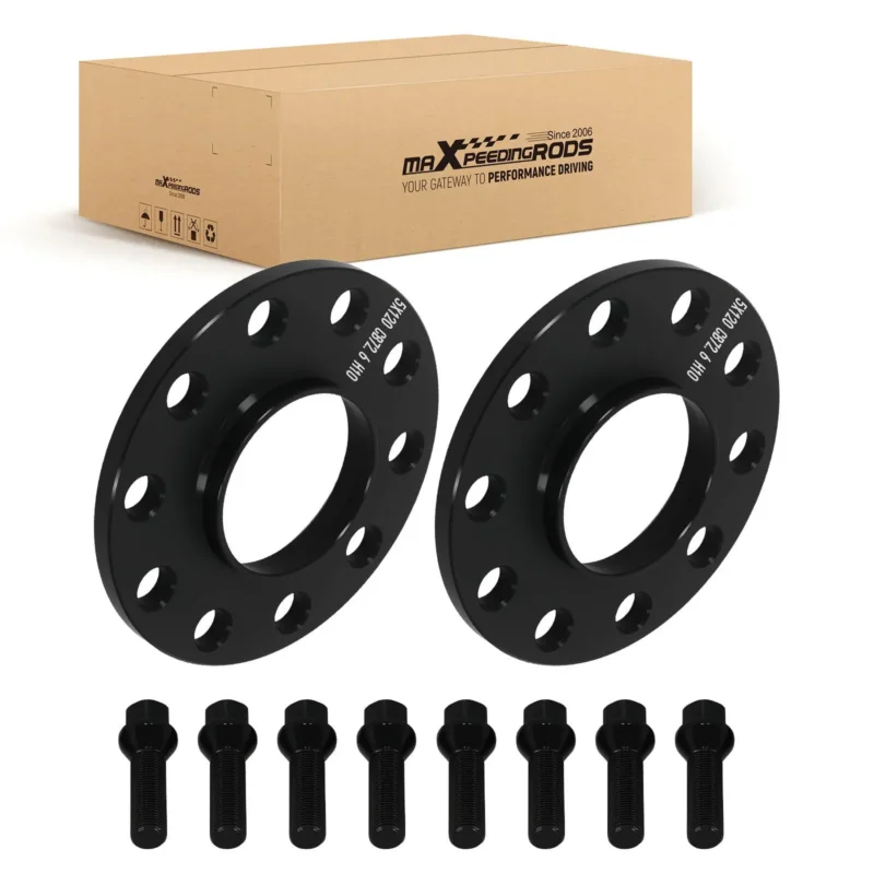 Neu 2x 10mm Distanzscheibe kompatibel für BMW M3 F80 M4 F82 F83 2014-2020 5x120 M14x1,25