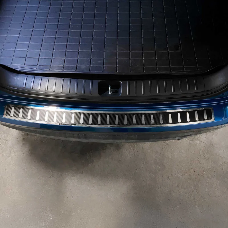 Ladekantenschutz Stoßstange für Hyundai Tucson III 2019-2021 FL carbon foliert