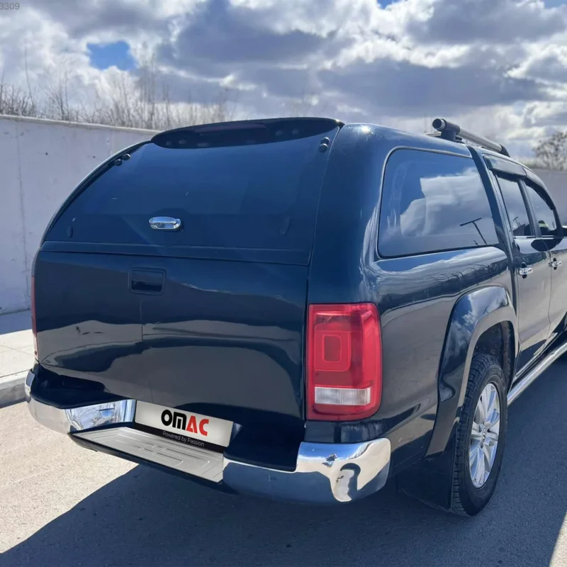 Ladekantenschutz Stoßstange für VW Amarok I 2010-2020 Edelstahl Chrom gebürstet