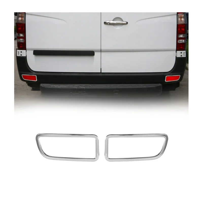 Reflektor Blenden Reflektorleiste für Mercedes Sprinter W906 2013-2018 Edelstahl