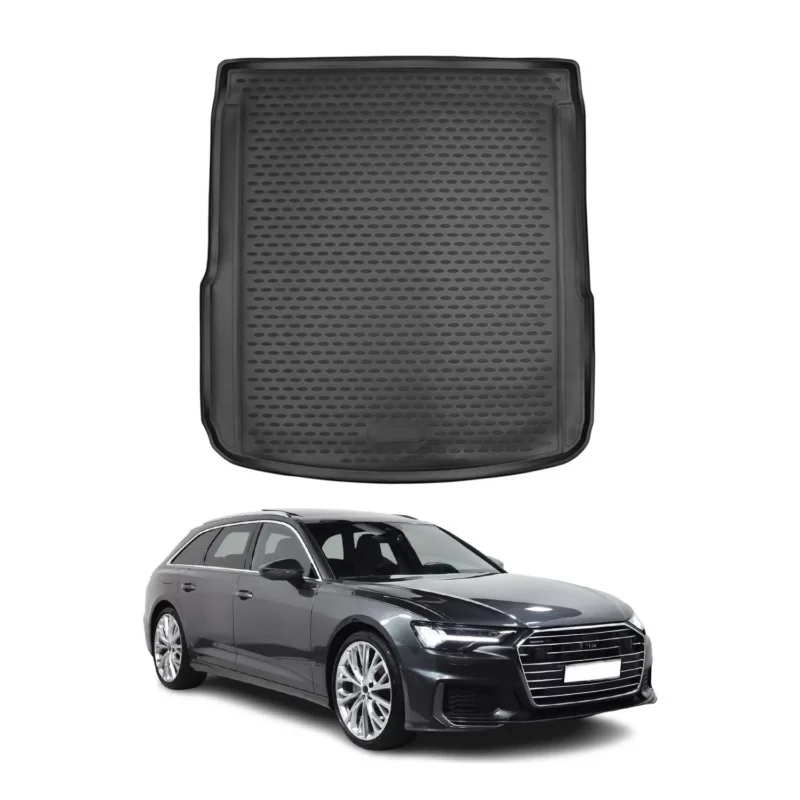 Kofferraummatte Kofferraumwanne für Audi A6 C8 Avant Allroad 2018-2025 Gummi TPE
