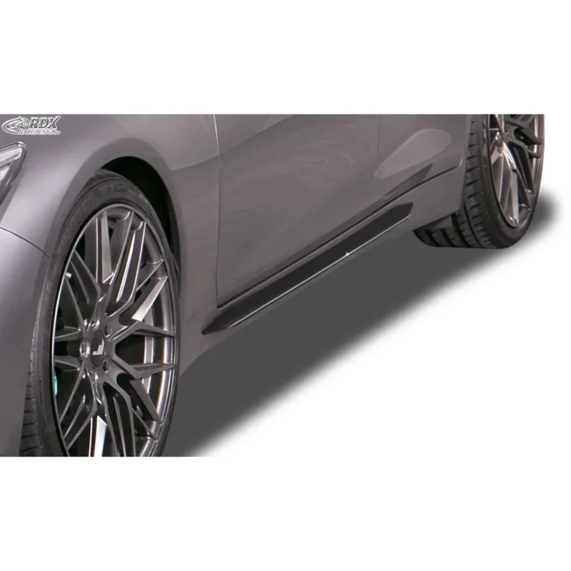 RDX Seitenschweller für Infinity Q50 2013- Slim ABS Schwarz 2er-Set TÜV