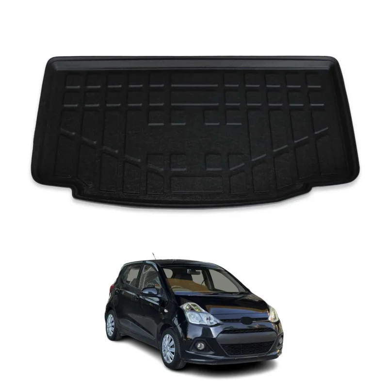 Kofferraumwanne Laderaumwanne für Hyundai i10 2013-2019 Schrägheck Gummi TPE