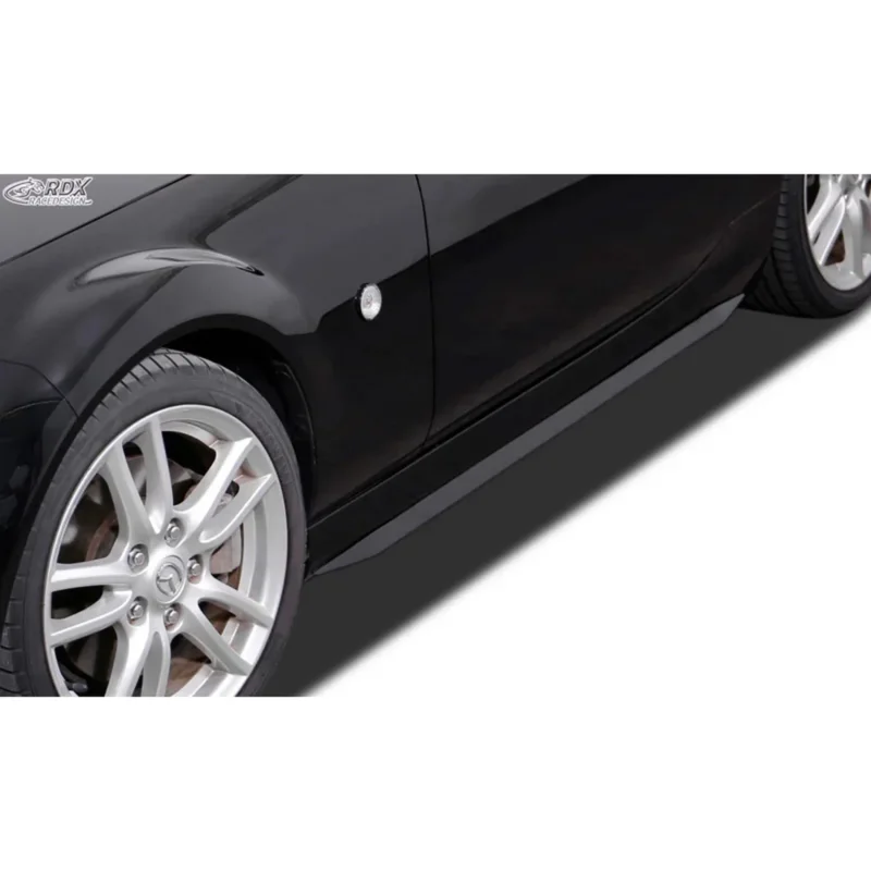 RDX Seitenschweller 'Slim' für Mazda MX5 NC 2005-2008 ABS Schwarz 2er-Set TÜV