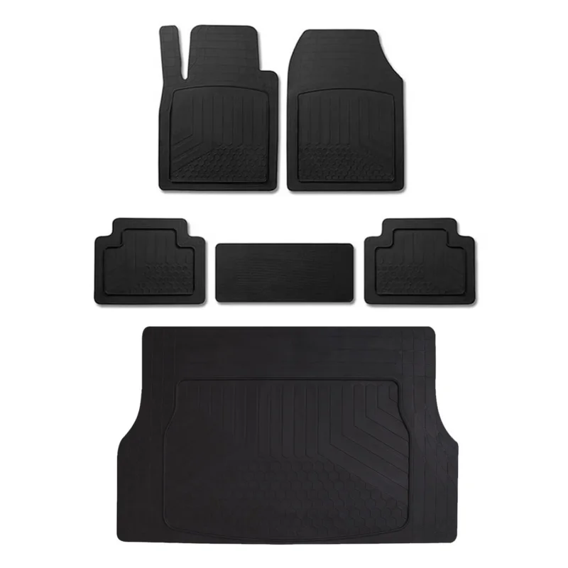 Gummimatten & Kofferraumwanne Set für Audi Q2 Allwetter Antirutsch Universal