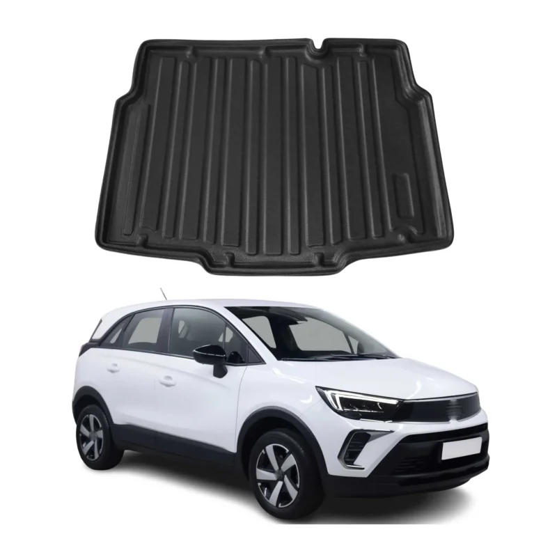 Kofferraumwanne Laderaumwanne für Opel Crossland 2021-2024 Untere Gummi TPE
