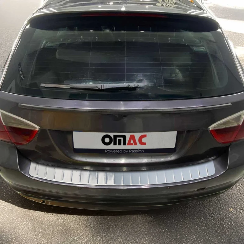 Ladekantenschutz Stoßstange für Skoda Rapid Limo 2012-2019 Edelstahl Chrom