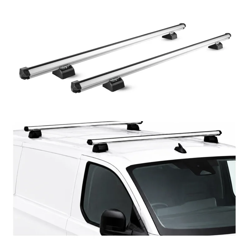 Dachträger für Citroen Nemo 2008-2017 H1L1 2-Träger Aluminium Silber