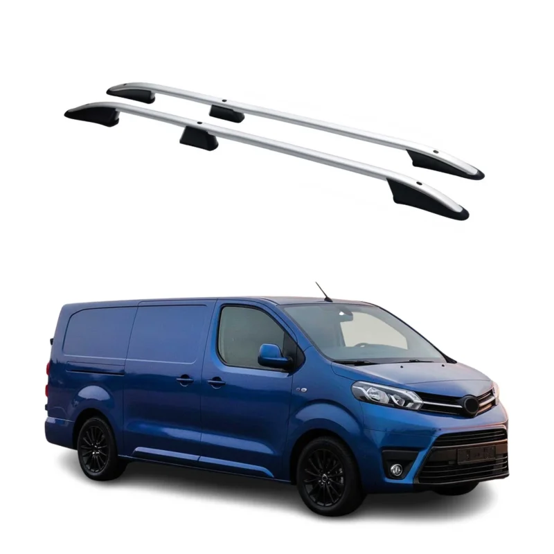 Dachreling Dachgepäckträger für Toyota Proace 2016-2026 L3 Langer RS Grau