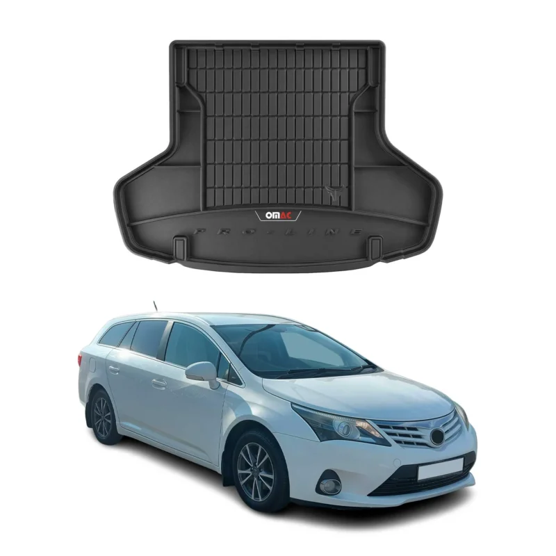 OMAC Gummi Kofferraumwanne für Toyota Avensis Touring Sport 2003-2009 TPE