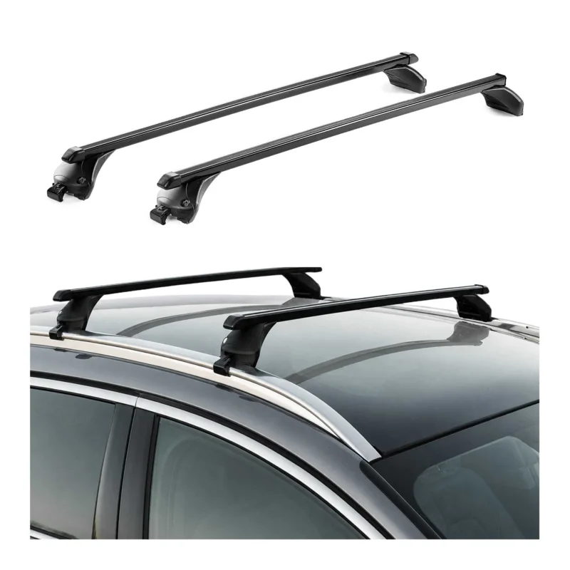 Quick Dachträger für Ford Mondeo Kombi 2007-2014 Stahl Schwarz 2x