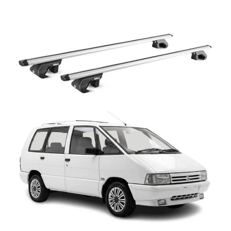 Dachträger Grundtäger für Renault Espace I 1984-1991 90kg Alu Silber 2x ABE
