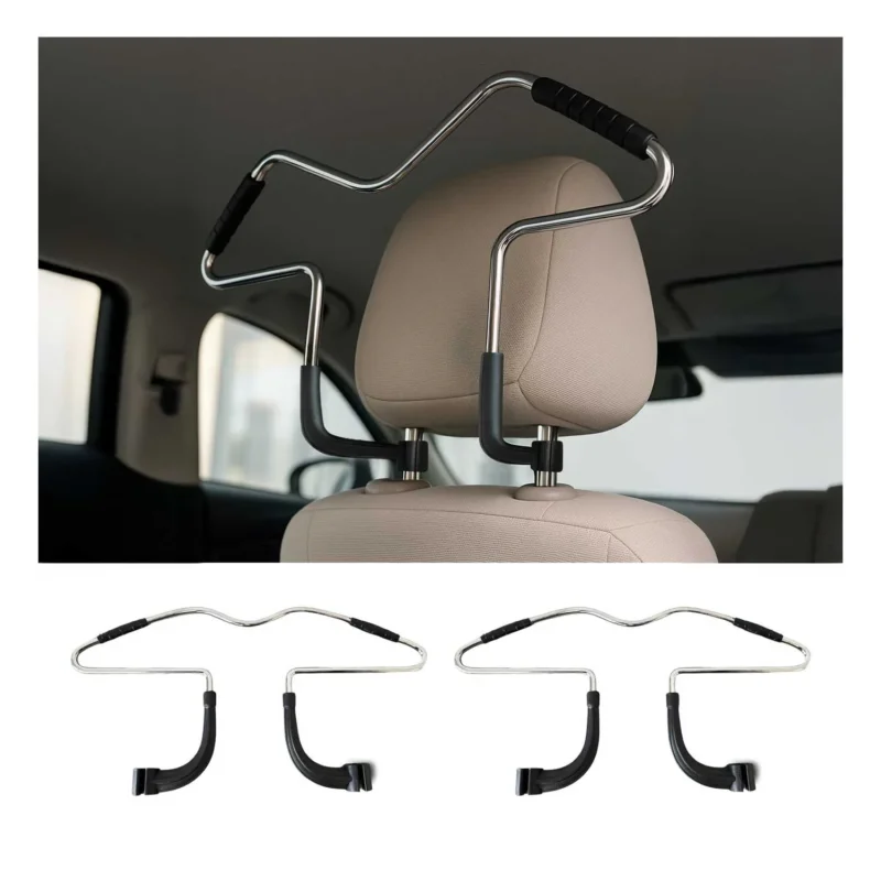 Kleiderbügel Reisebügel Autokleiderbügel für Auto PKW KFZ Kleiderstange 2x