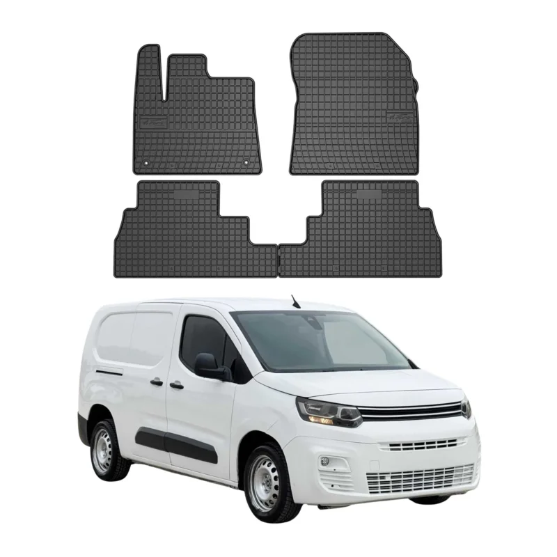 OMAC Gummi Fußmatten für Toyota Proace City / Proace City Verso 2019-2026 4tlg