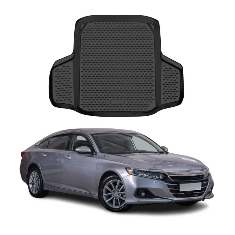Kofferraumwanne Laderaumwanne für Honda Accord mk10 Limo 2018-2022 TPE Schwarz