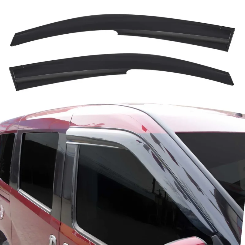 Windabweiser Regenabweiser für VW Caddy III 2003-2020 Dunkel Acryl 2tlg