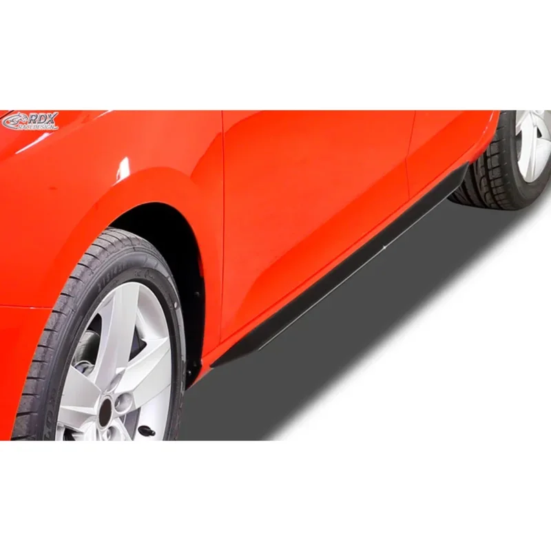 RDX Seitenschweller 'Slim' für Kia Picanto TA 2011-2017 ABS Schwarz 2er-Set TÜV