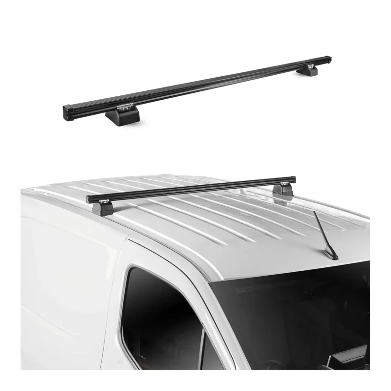 Dachträger für Opel Movano A 1998-2010 H1+H2 1-Träger Stahl Schwarz