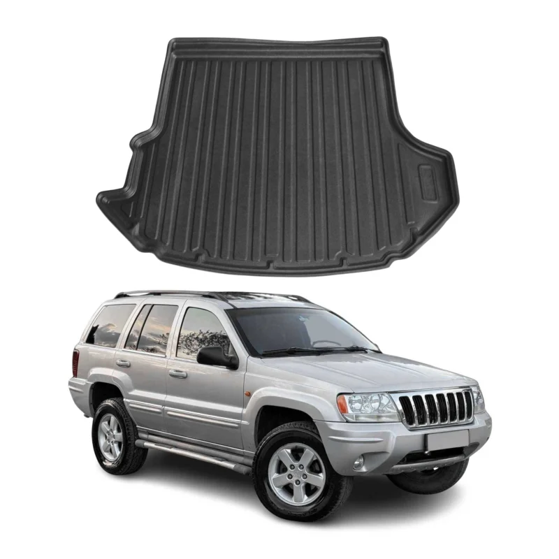 Kofferraumwanne Laderaumwanne für Jeep Grand Cherokee WJ 2000-2005 Gummi TPE