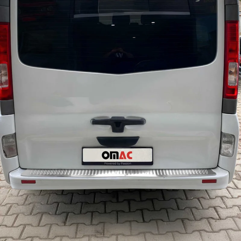 Ladekantenschutz Stoßstange für Renault Trafic II 2001-2014 Edelstahl Chrom
