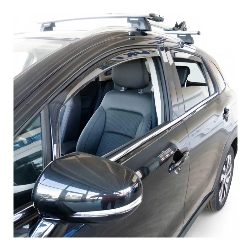 Windabweiser Regenabweiser für Suzuki S-Cross 2022-2026 Dunkel Acryl 2tlg