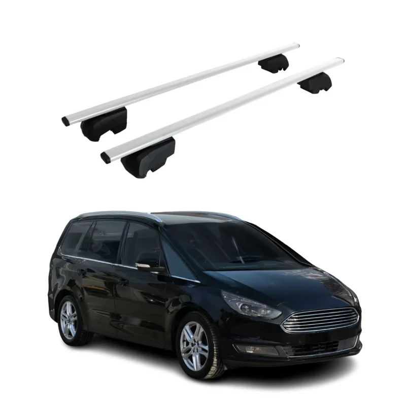 Dachträger für Ford Galaxy 2015-2023 Grundträger Stahl Silber ABE 2x