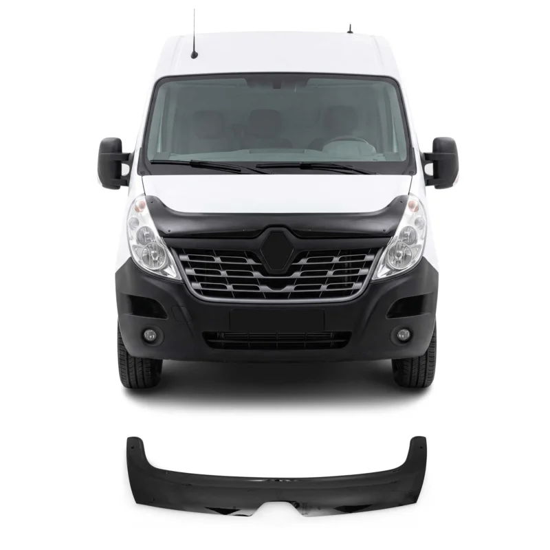 Motorhaube Deflektor Insektenschutz für Renault Master 2014-2020 Dunkel