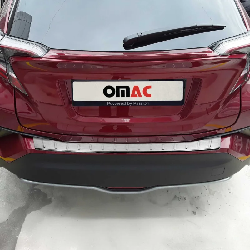 Ladekantenschutz Stoßstange für Toyota C-HR I 2016-23 Edelstahl Chrom gebürstet