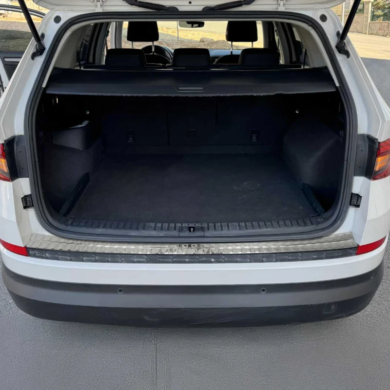 Ladekantenschutz Stoßstangenschutz für Skoda Kodiaq I 2016-2024 Edelstahl Chrom