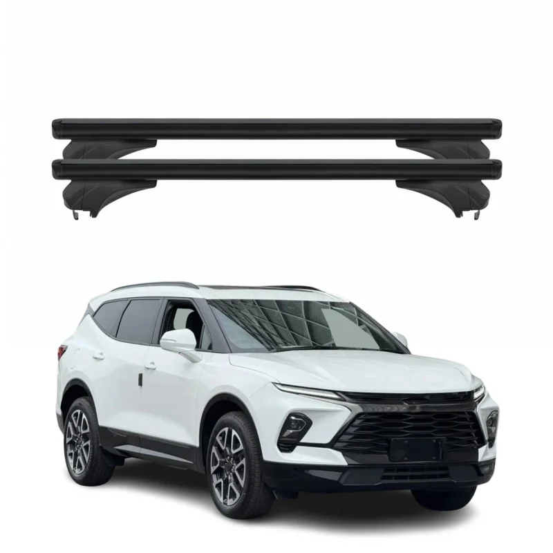 Menabo Dachträger Grundtäger für Chevrolet Blazer 2024-2026 Aluminium Schwarz 2x