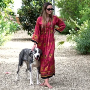 Kaftan MELOGRANO rot