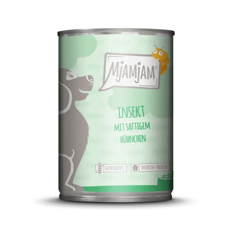 MjAMjAM - Hund - Insekt mit saftigem Hühnchen zoo-de