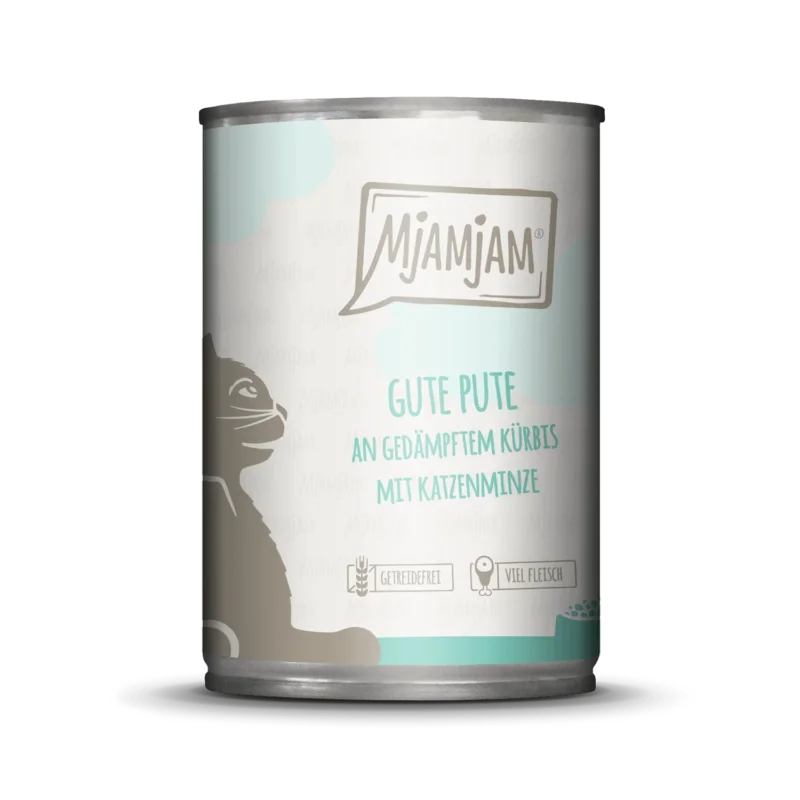MjAMjAM - Katze - gute Pute an gedämpftem Kürbis zoo-de