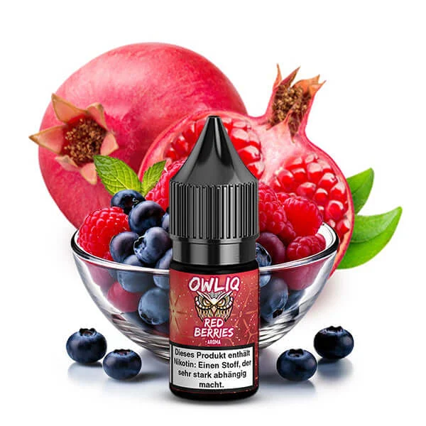 OWLIQ - Red Berries Nikotinsalz Liquid 10 ml