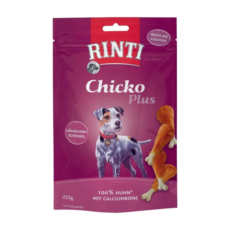 RINTI Chicko Plus Hähnchenschenkel mit Calciumbone zoo-de