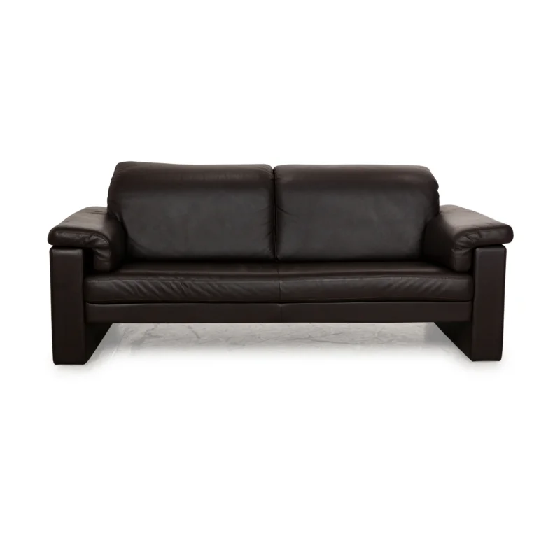 Rolf Benz 4000 Leder Dreisitzer Braun Sofa Couch