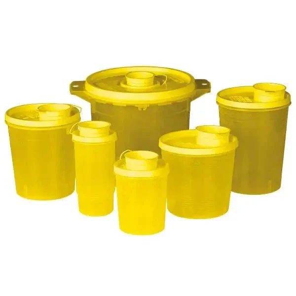 USON PLAST A/SSERVOBOX Sicherheitscontainer / gelb-transparent - mit gelbem DeckelDocMed GmbH