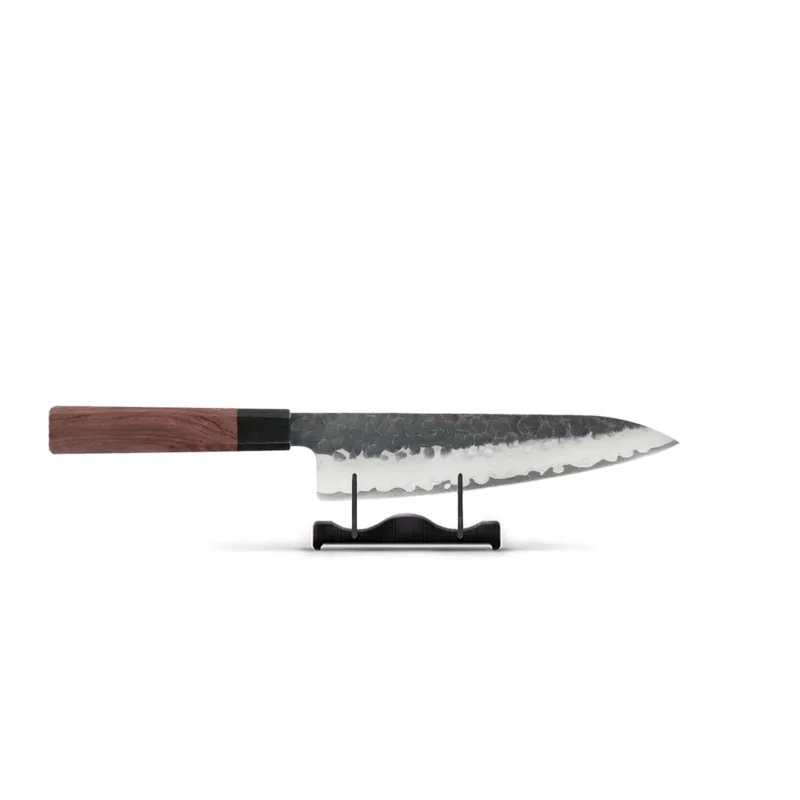 Shinrai Knives - Kurayami 3-delige Damascus Messenset - Koksmes + Santoku + Schilmes Messenset Shinrai Knives