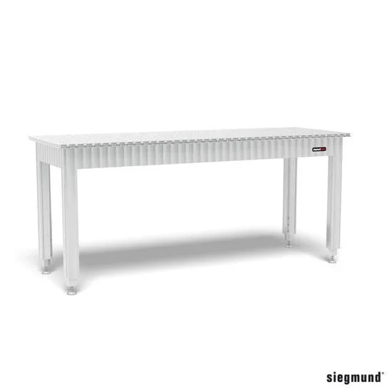 Produktansicht von Siegmund Werkbank 2000 x 700 x 900 mm mit Aluminium-Tischprofilen System 16