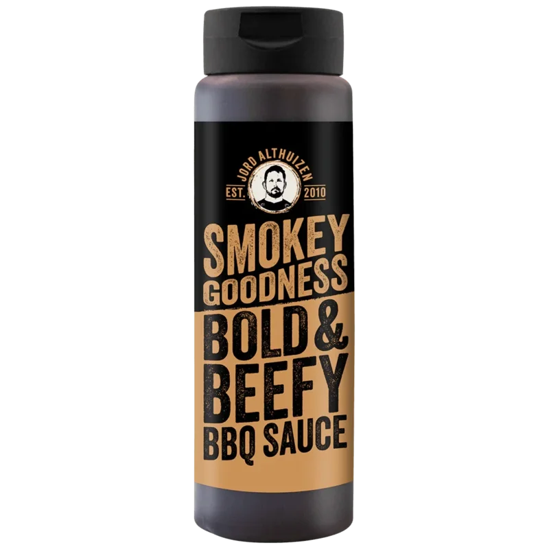 Smokey Goodness Bold an Beefy BBQ Sauce - 500 ml - Grillstar.deSmokey Goodness Bold an Beefy BBQ Sauce - 500 mlSmokey GoodnessGrillstar.de