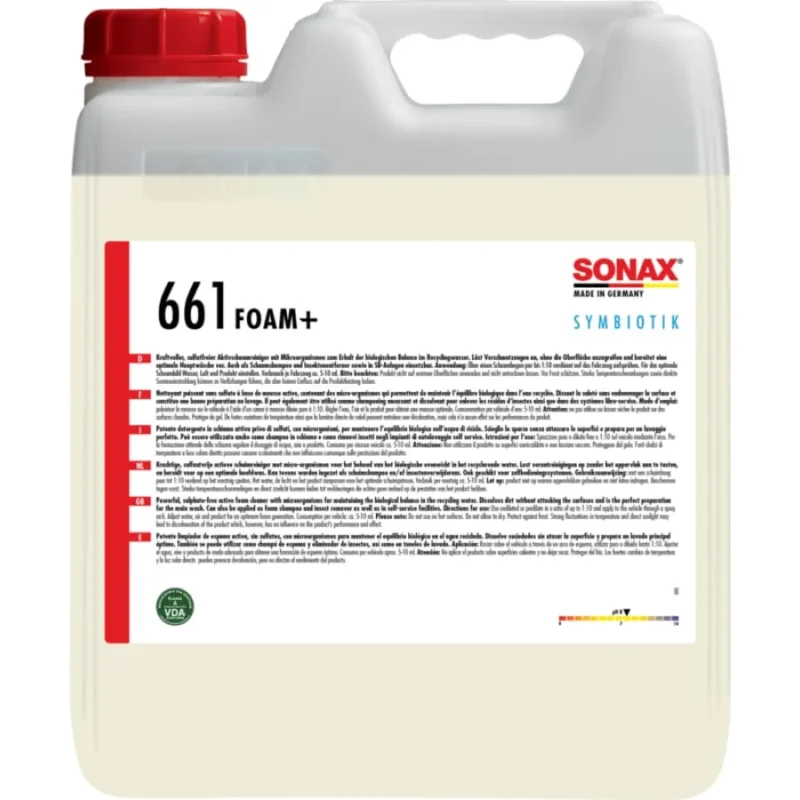 SONAX Foam+ Aktivschaumreiniger – 10 Liter - Kanister