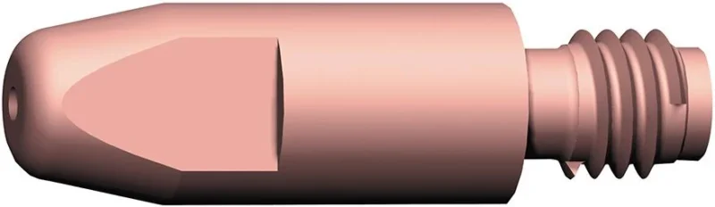 Produktbild von Abicor Binzel Stromdüse M6 1,0mm CuCrZr 1400245 4330816100615